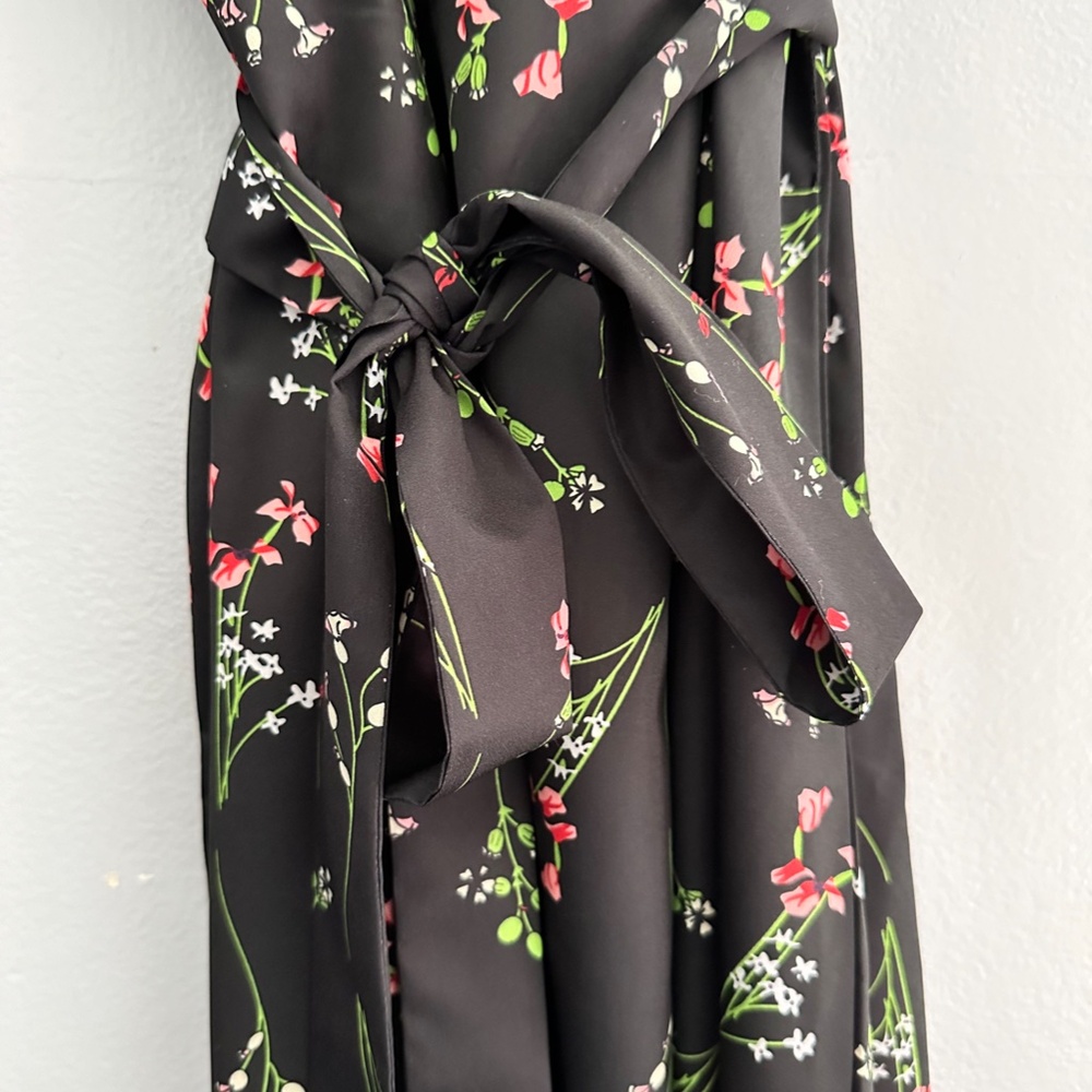 SHEIN FLORAL PRINT RUFFLE SLEEVE DRESS - Picture 4 of 7